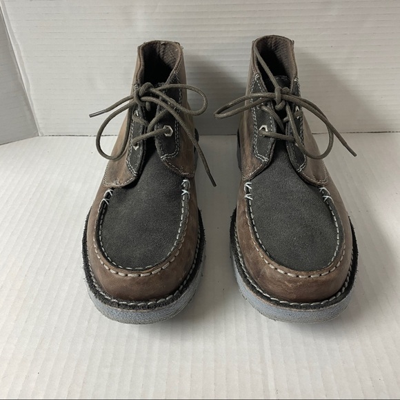 Penguin Moka Kahn Leather Ankle Boots Size 8 - Picture 7 of 12